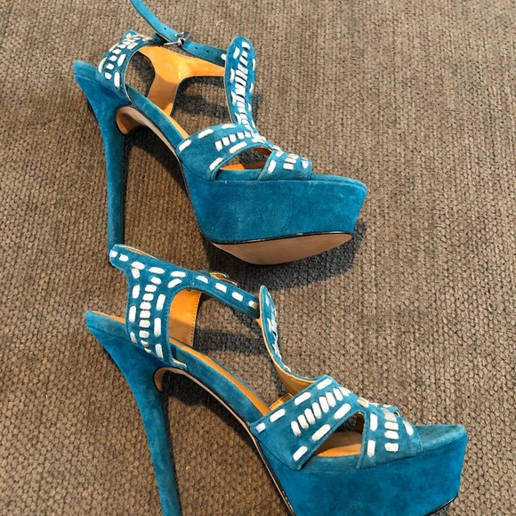 Eric Rutberg Transparent Heels - Picture 3 of 7